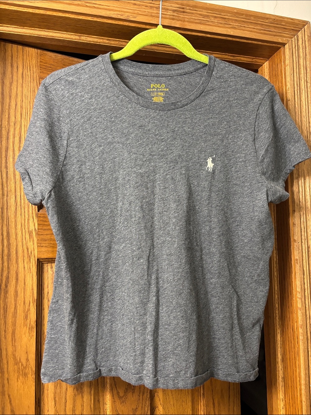 Polo by Ralph Lauren Heather Gray Short Sleeve Crew Tee